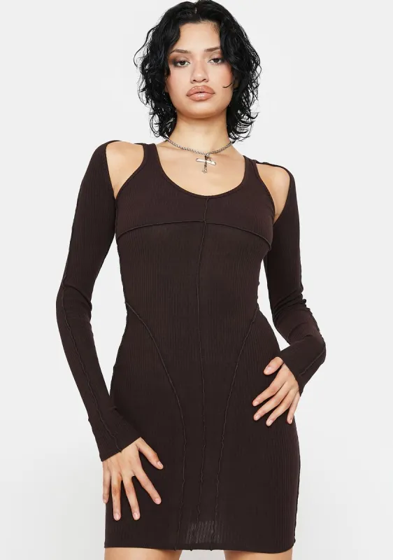 Let's Get Loud Long Sleeve Mini Dress sold by Dolls Kill