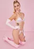 Sparkle Bonbon Harness Bralette sold by Dolls Kill