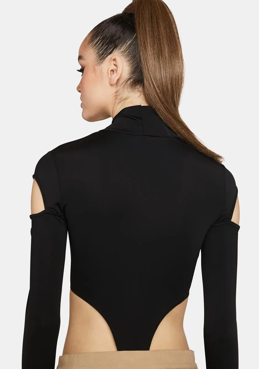 Caught My Heart Cutout Bodysuit sold by Dolls Kill product image thumbnail 4