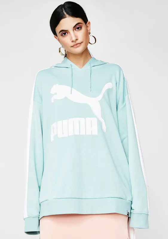 Classics Logo T7 Hoodie sold by Dolls Kill