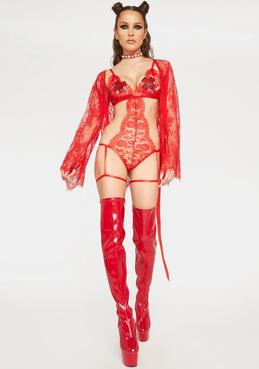 My New Romantics Lingerie Set sold by Dolls Kill product image thumbnail 3