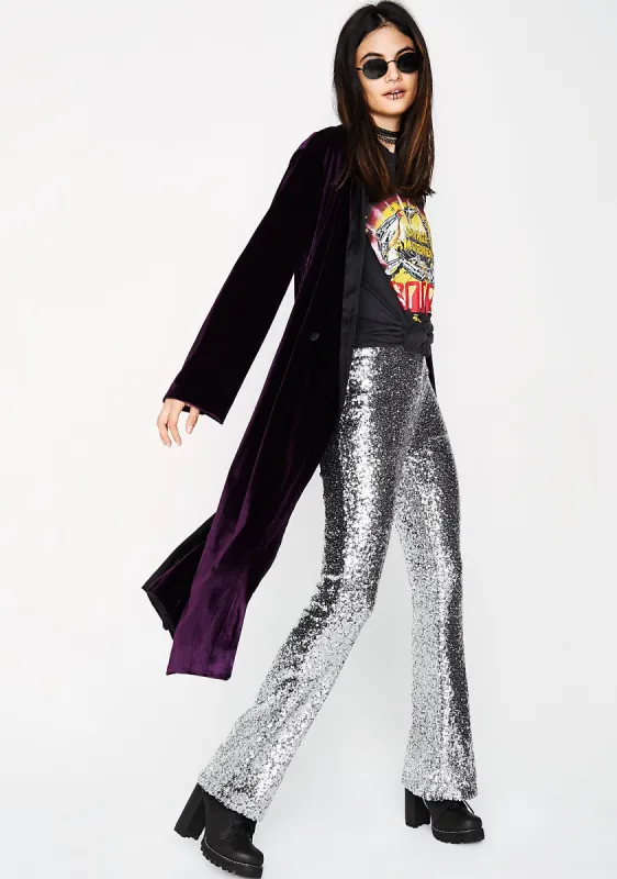 Lounge Queen Velvet Robe sold by Dolls Kill