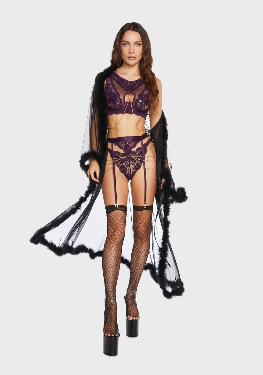 Fantasy Fulfilled Lingerie Set sold by Dolls Kill product image thumbnail 3
