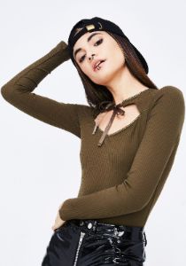 Keys To Bae Bodysuit sold by Dolls Kill