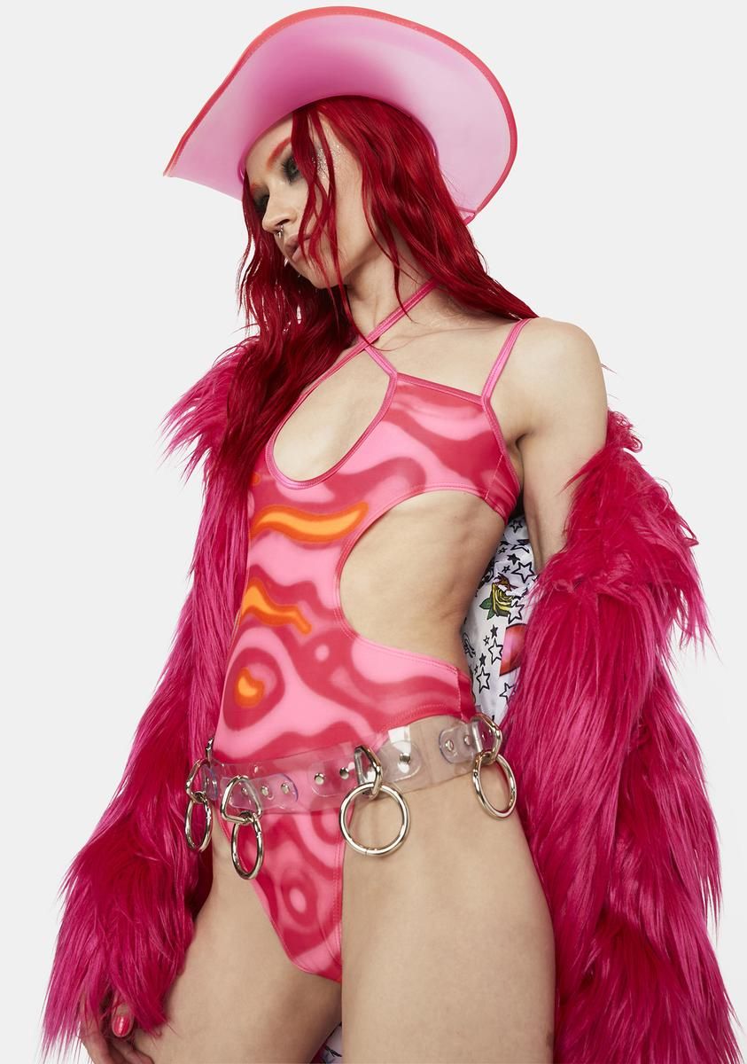 Pink Lava Layla Bodysuit sold by Dolls Kill product image thumbnail 2