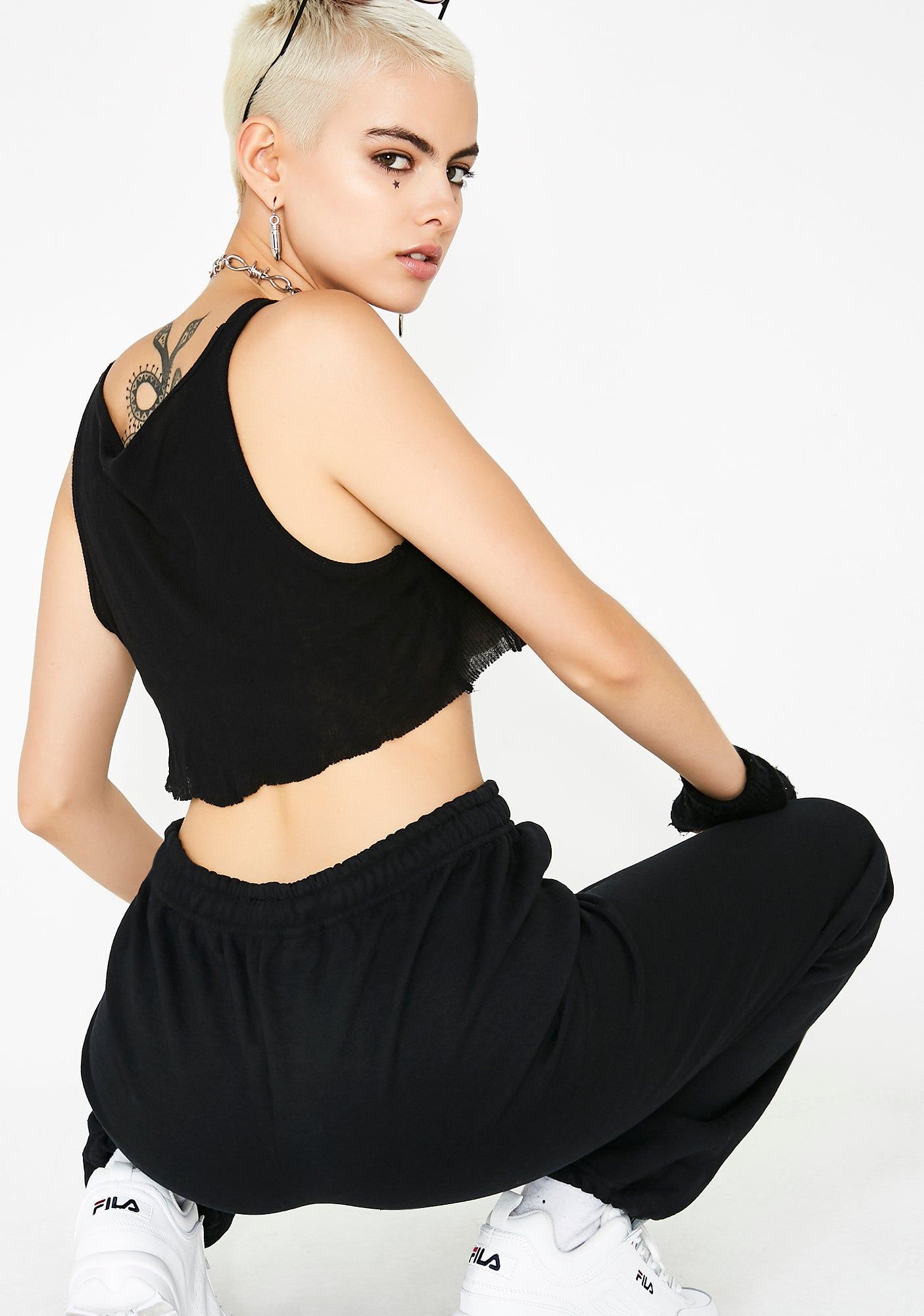 Death Face Sweatpants sold by Dolls Kill product image thumbnail 4