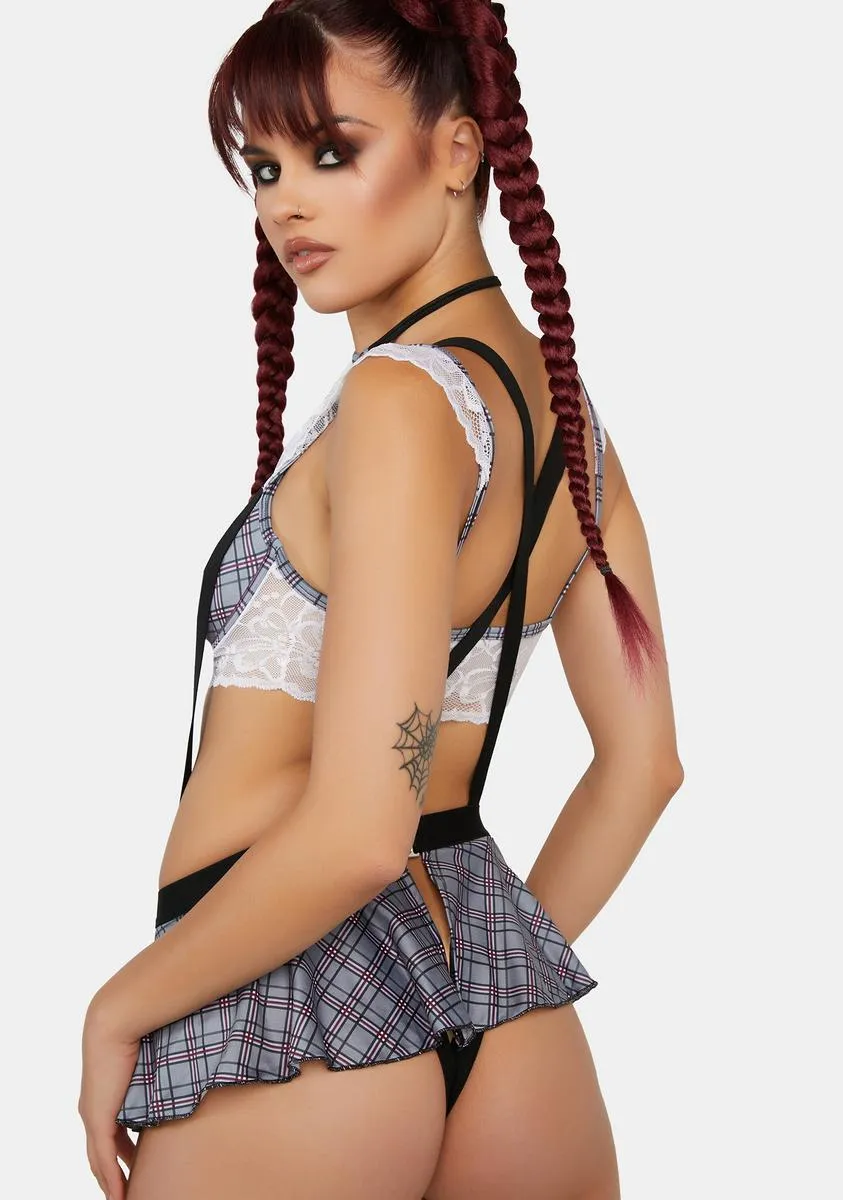 Stay After Class Lingerie Set sold by Dolls Kill product image thumbnail 4