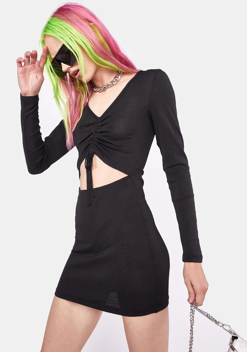 Slinky Ruched Front Dress sold by Dolls Kill product image thumbnail 2