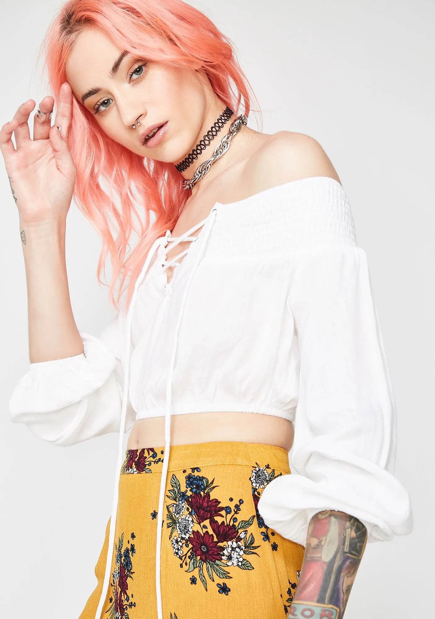 Adventure Seeker Lace-Up Top sold by Dolls Kill product image thumbnail 2