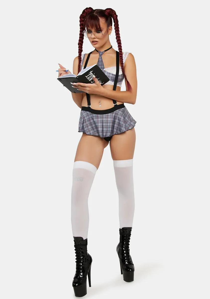Stay After Class Lingerie Set sold by Dolls Kill product image thumbnail 3