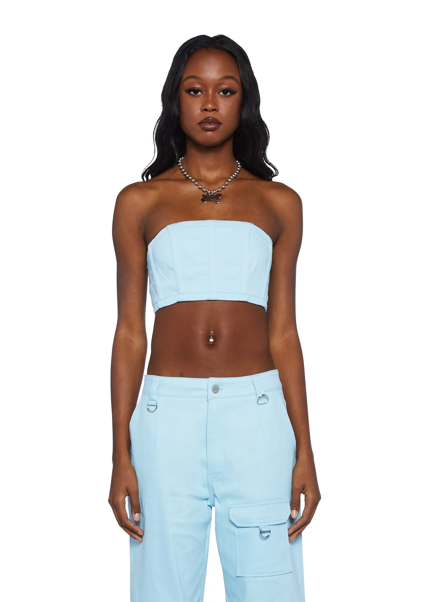 Cooper Crop Top sold by Dolls Kill
