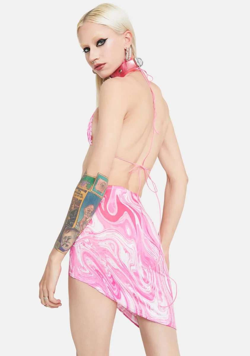 Universe Calls Swirl Skirt Set sold by Dolls Kill product image thumbnail 4