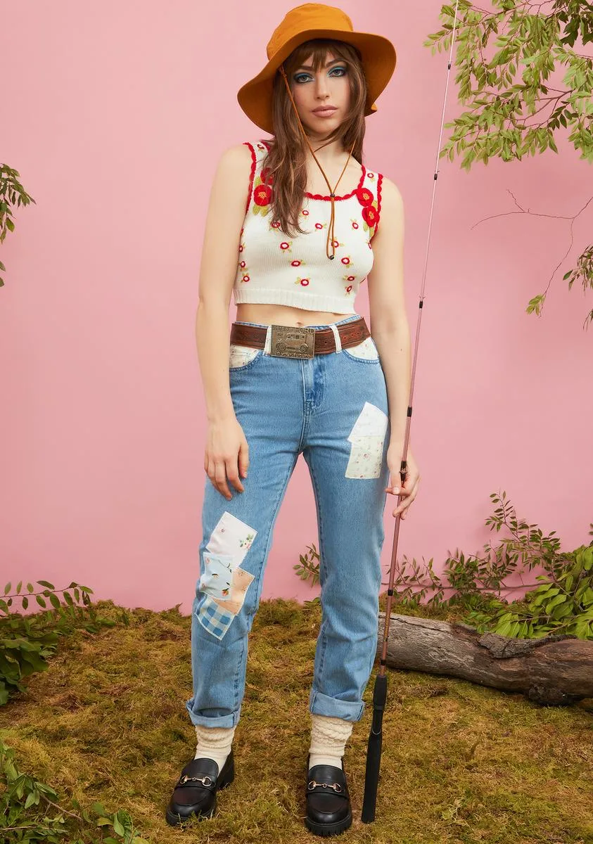 Gotta Grow Knit Tank sold by Dolls Kill product image thumbnail 3