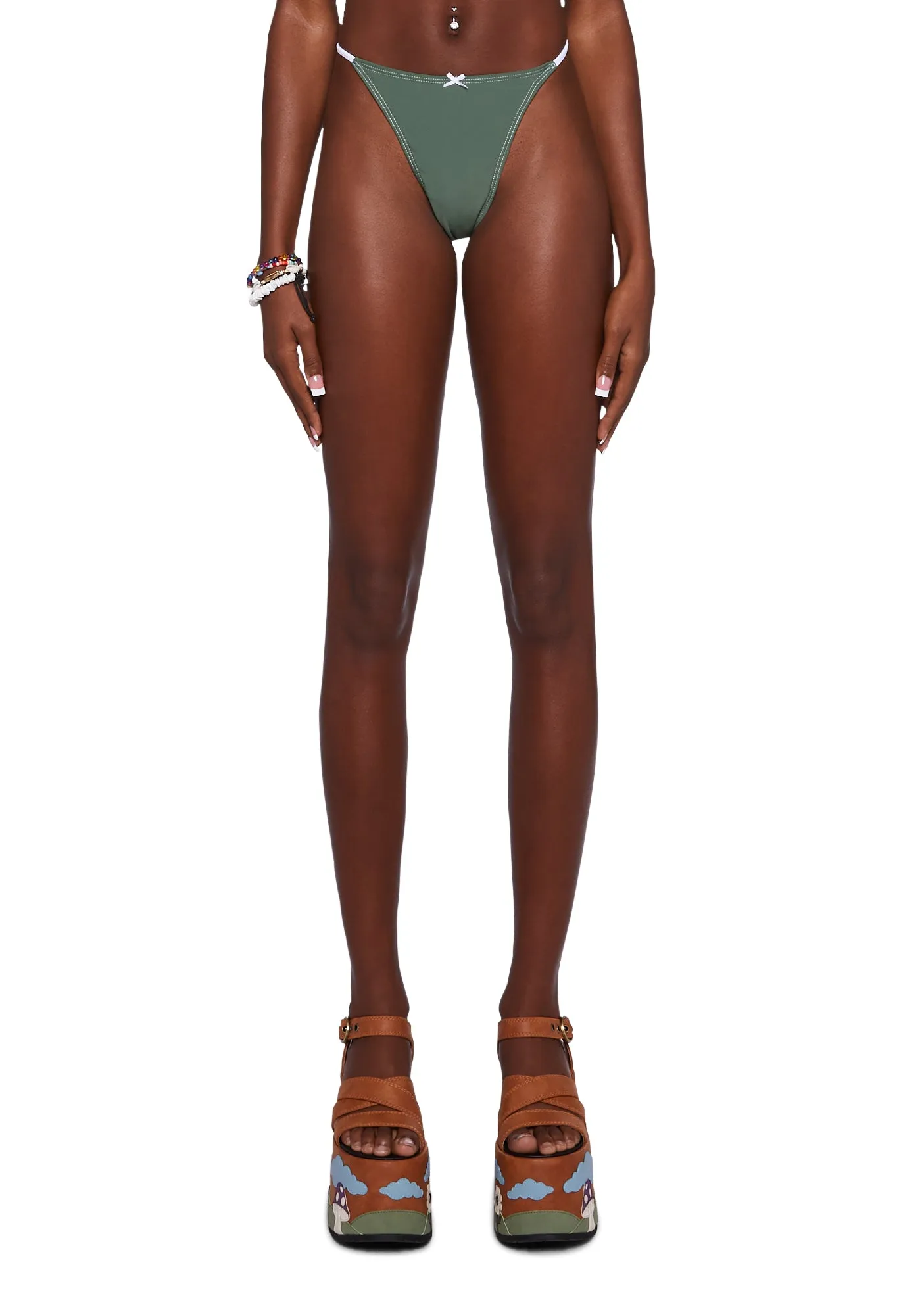 Strappy Bikini Bottom sold by Dolls Kill