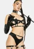 Black Stallion Lingerie Set sold by Dolls Kill