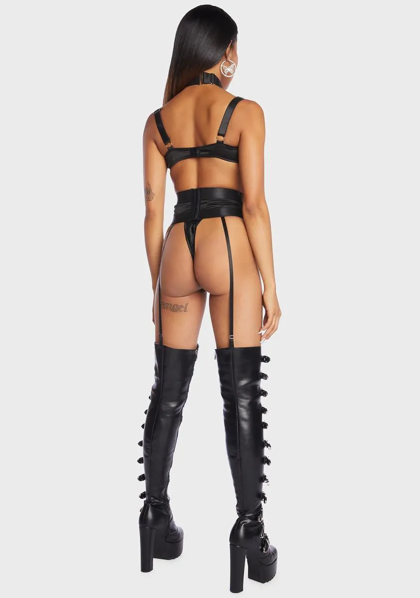 On Lock Lingerie Set sold by Dolls Kill product image thumbnail 5