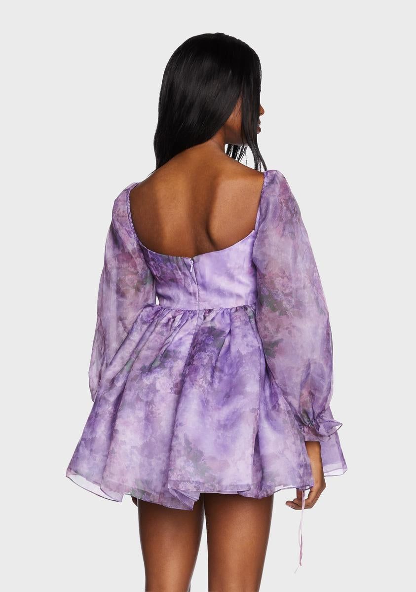 Midnight Rose Sylvie Babydoll Dress sold by Dolls Kill product image thumbnail 4