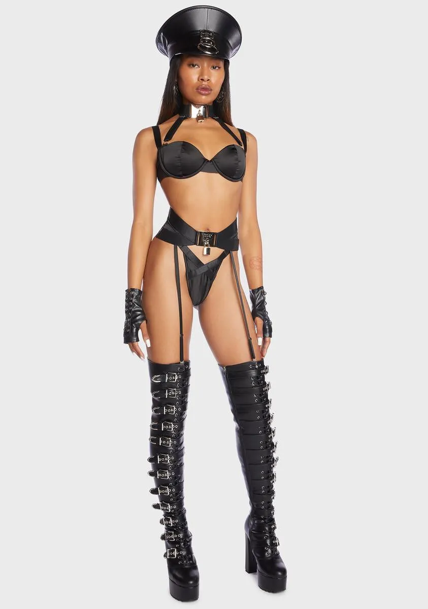 On Lock Lingerie Set sold by Dolls Kill product image thumbnail 3