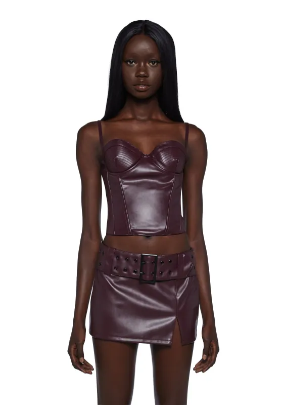 Nighttime Slay Bustier Top sold by Dolls Kill