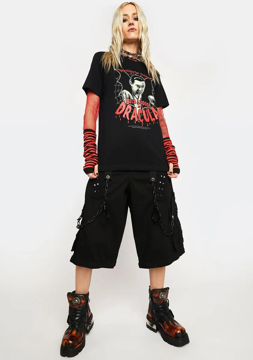 Bella Lugosi Dracula Terror Graphic Tee sold by Dolls Kill product image thumbnail 3