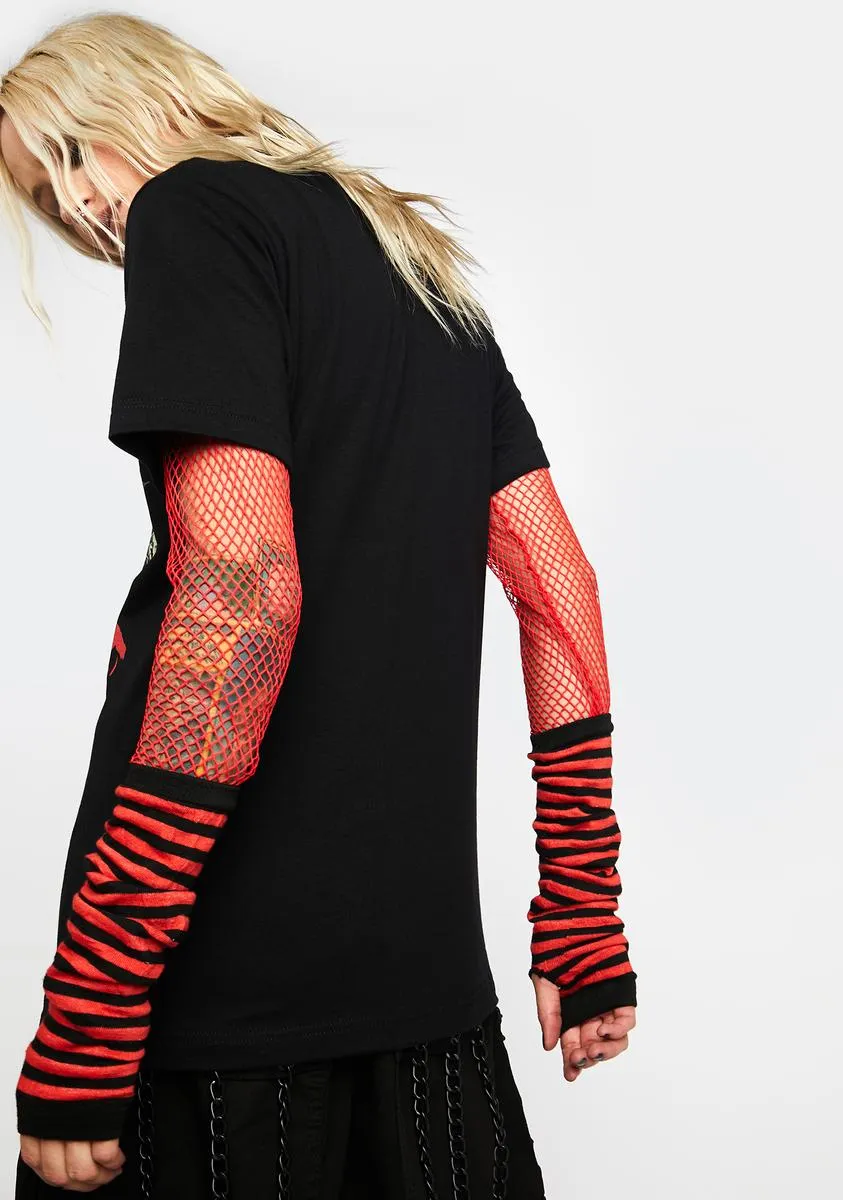 Bella Lugosi Dracula Terror Graphic Tee sold by Dolls Kill product image thumbnail 4