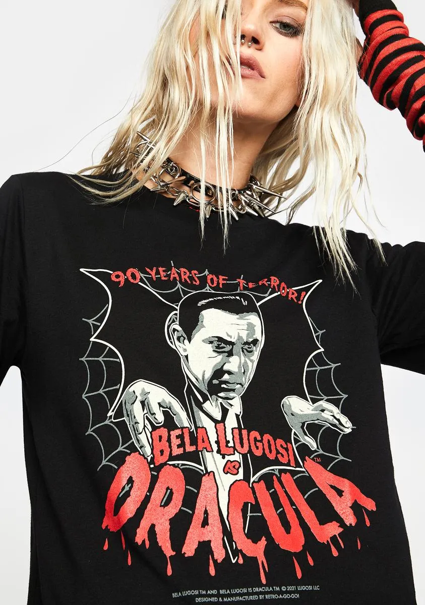 Bella Lugosi Dracula Terror Graphic Tee sold by Dolls Kill