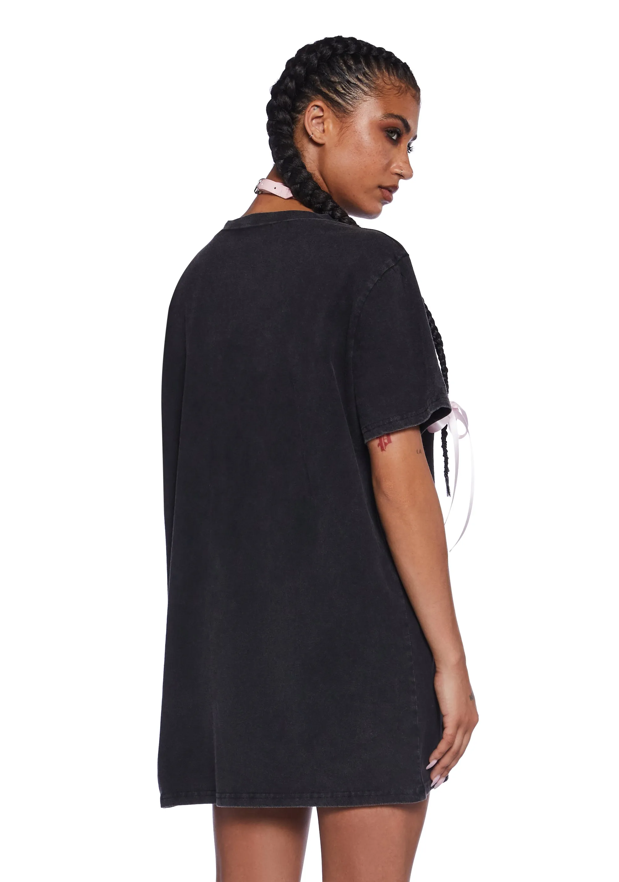 Galactic Traveler Oversized Graphic Tee sold by Dolls Kill product image thumbnail 4