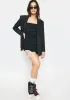 Cabaret Rhinestone Bodycon Dress sold by Dolls Kill