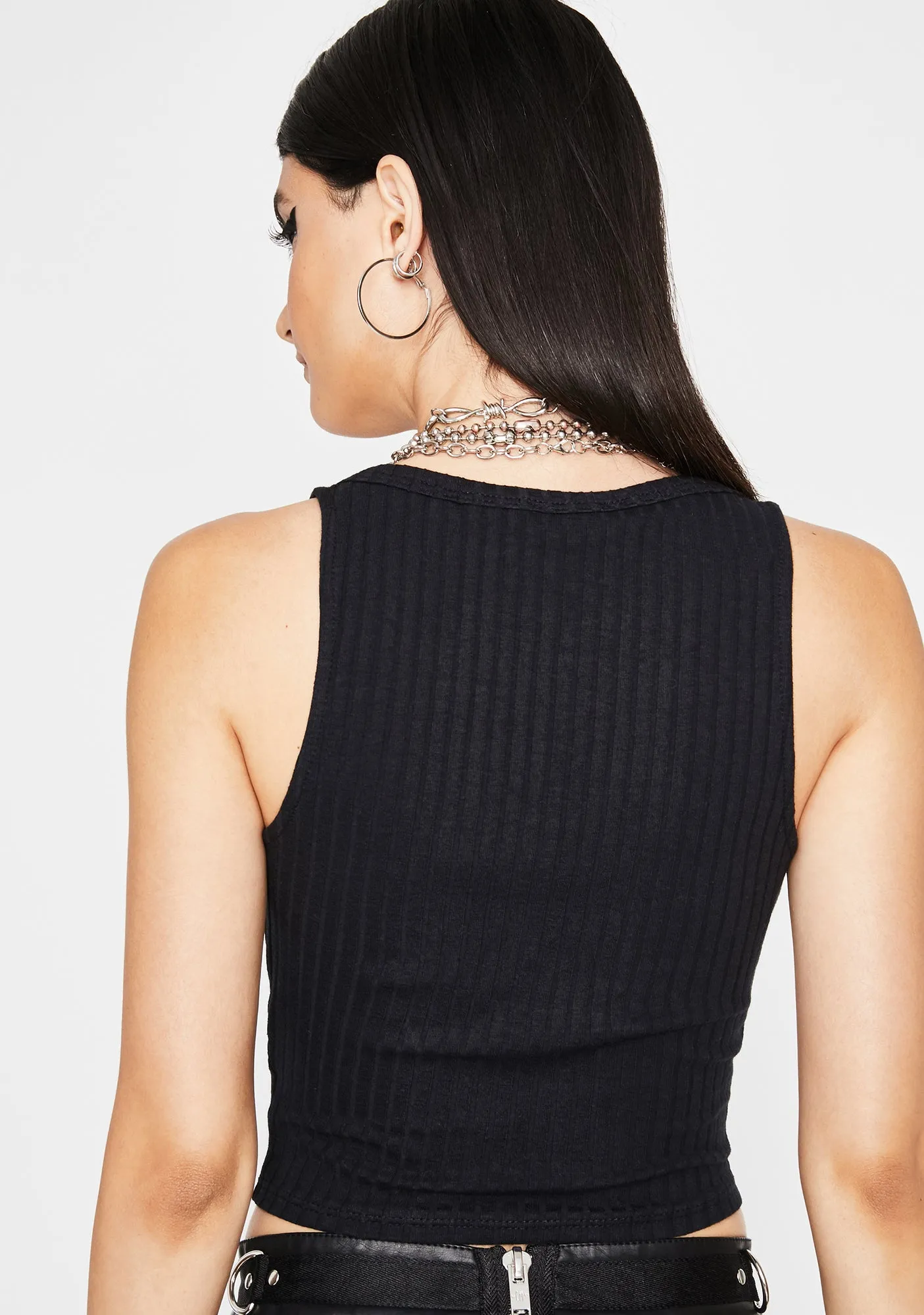 Motor Chic Crop Top sold by Dolls Kill product image thumbnail 4