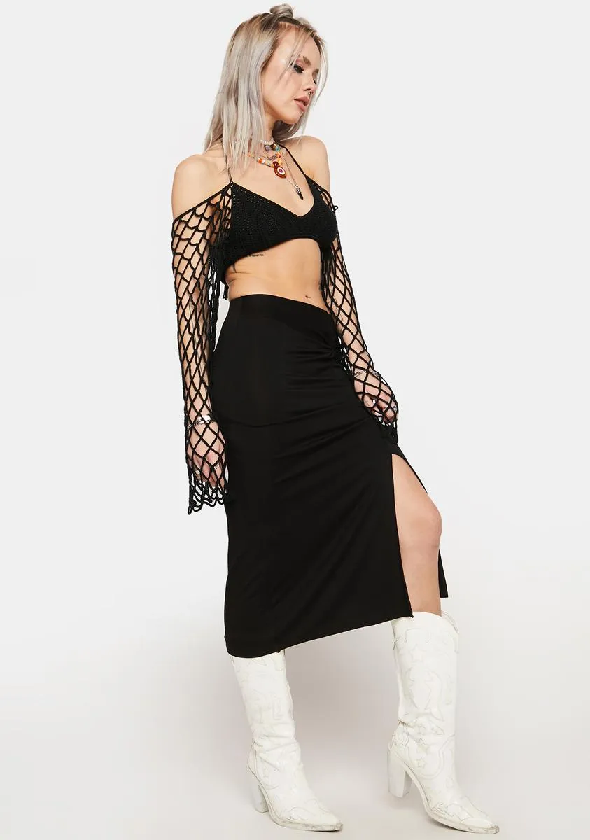 Loveable Me Midi Skirt sold by Dolls Kill product image thumbnail 2