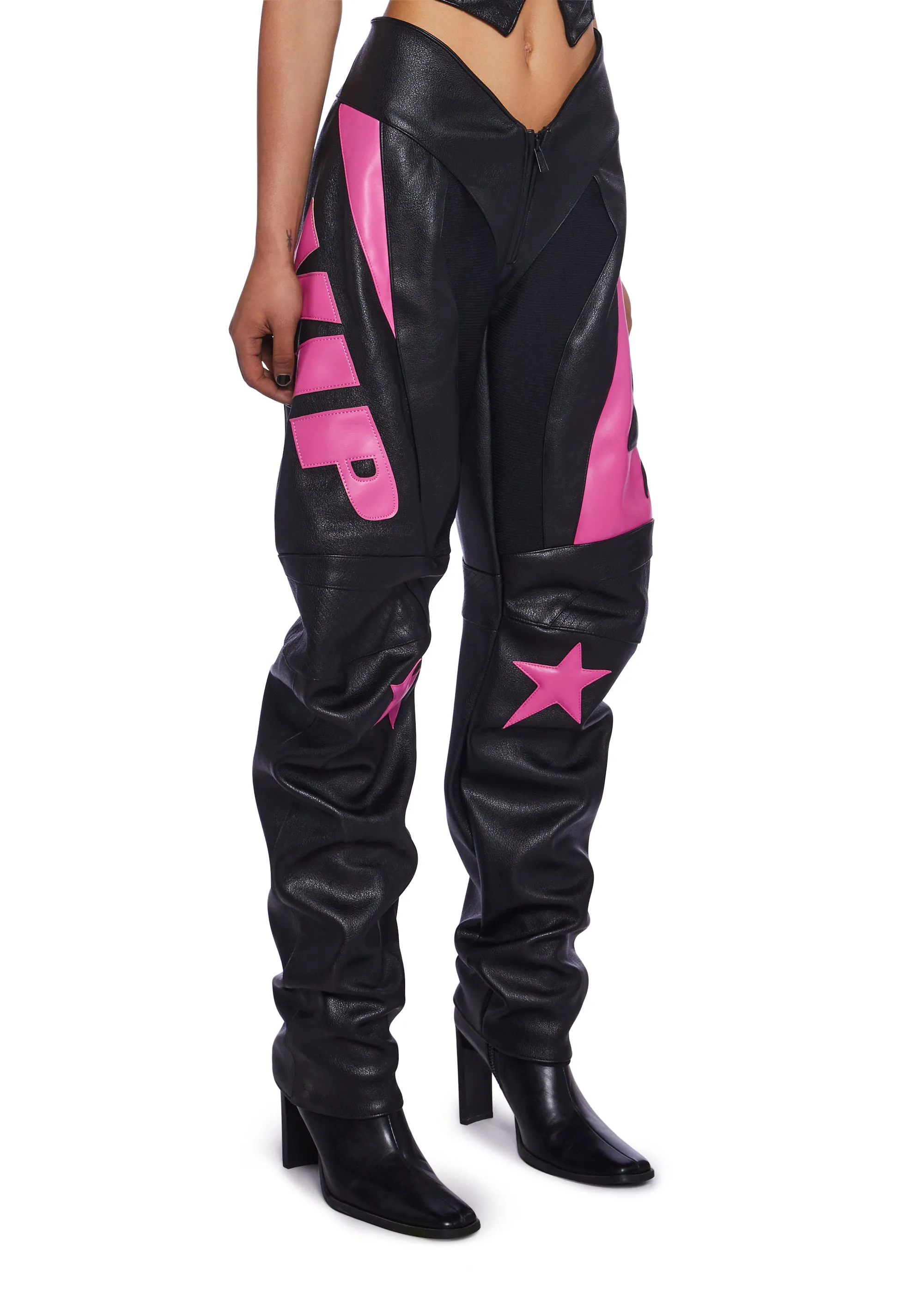 Fame Moto Pants - Multi sold by Dolls Kill product image thumbnail 2
