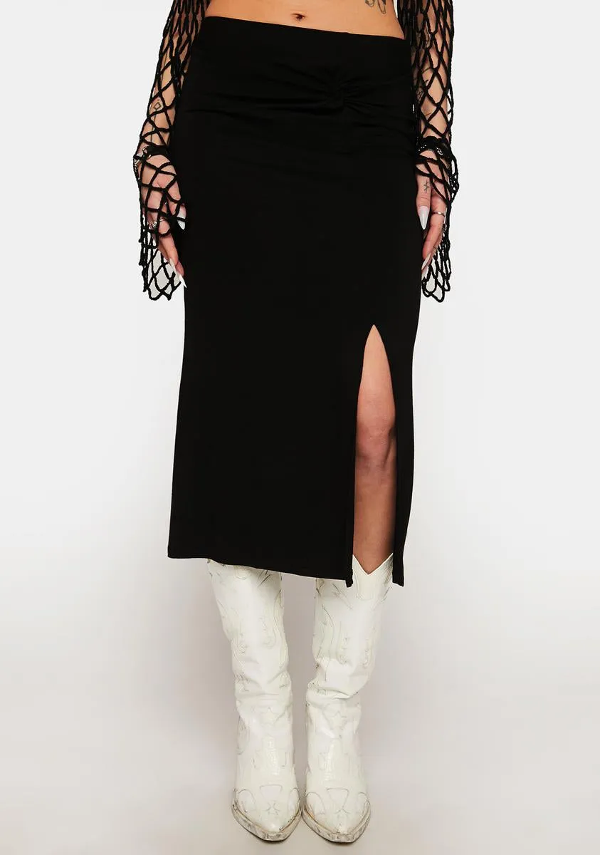 Loveable Me Midi Skirt sold by Dolls Kill