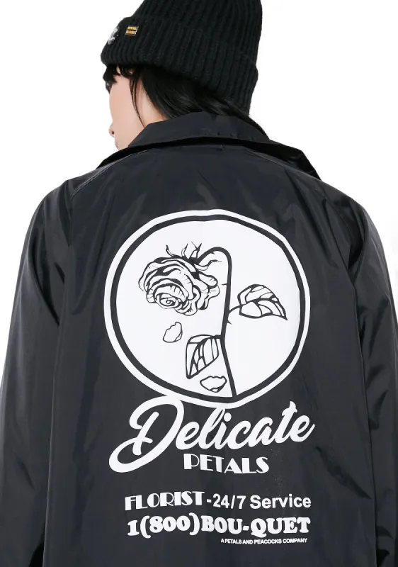 Delicate Coach Jacket sold by Dolls Kill
