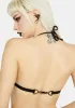 Black String Bikini Top sold by Dolls Kill