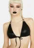 Black String Bikini Top sold by Dolls Kill