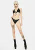 Black String Bikini Top sold by Dolls Kill