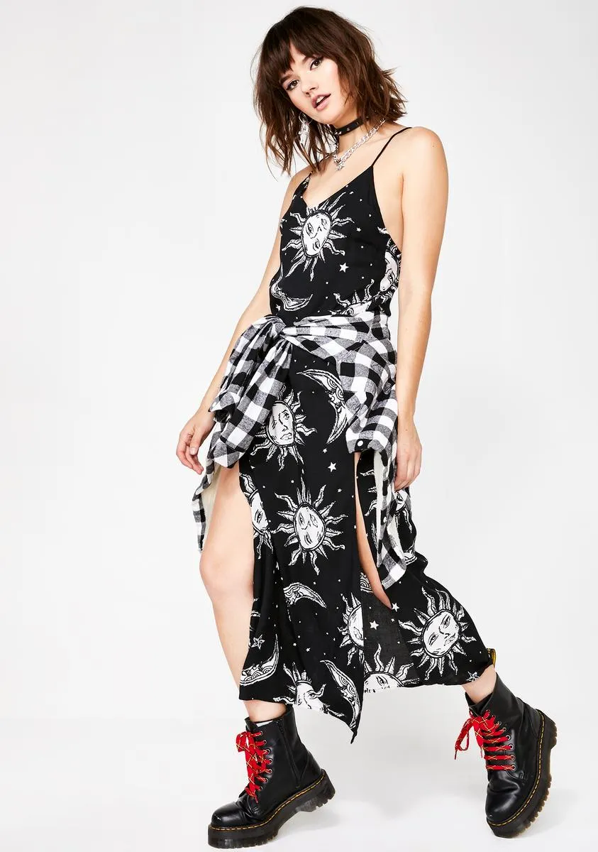 Sun And Moon Hime Maxi Dress sold by Dolls Kill product image thumbnail 2