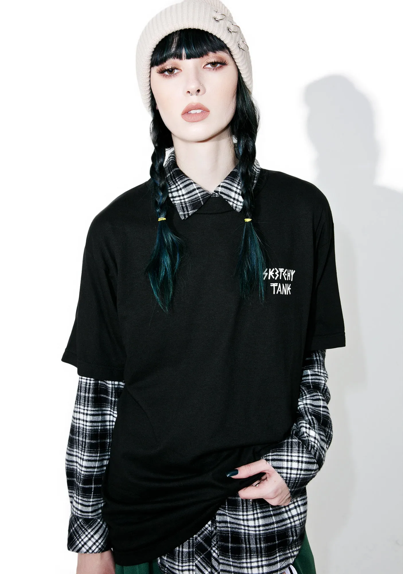 Peeking Tee sold by Dolls Kill product image thumbnail 2
