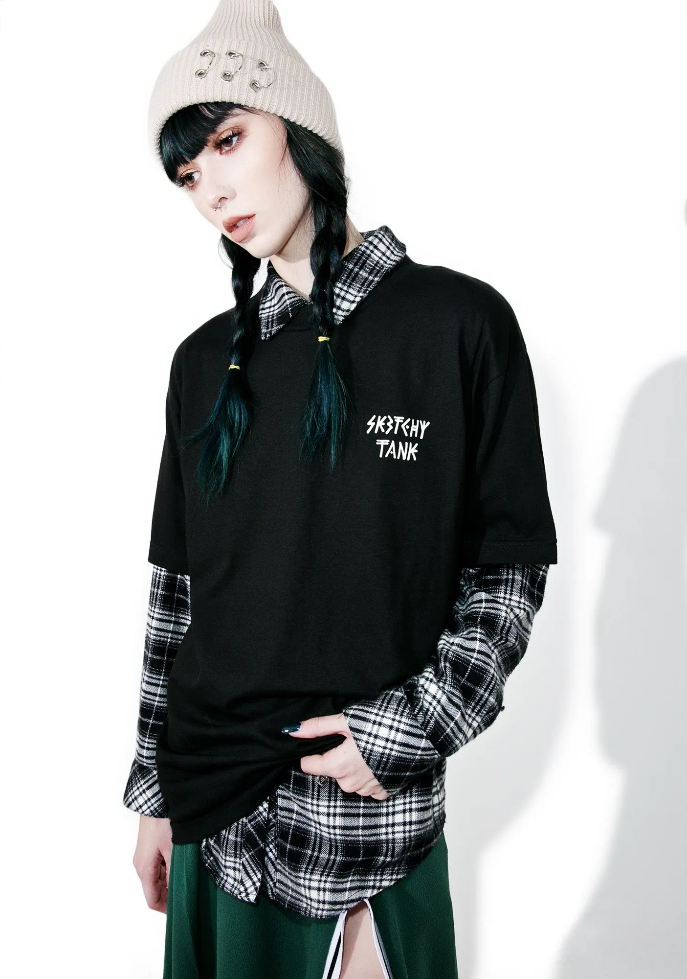 Peeking Tee sold by Dolls Kill product image thumbnail 3