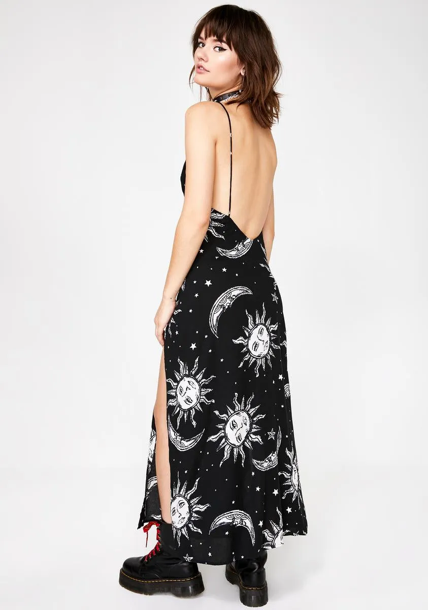 Sun And Moon Hime Maxi Dress sold by Dolls Kill product image thumbnail 4