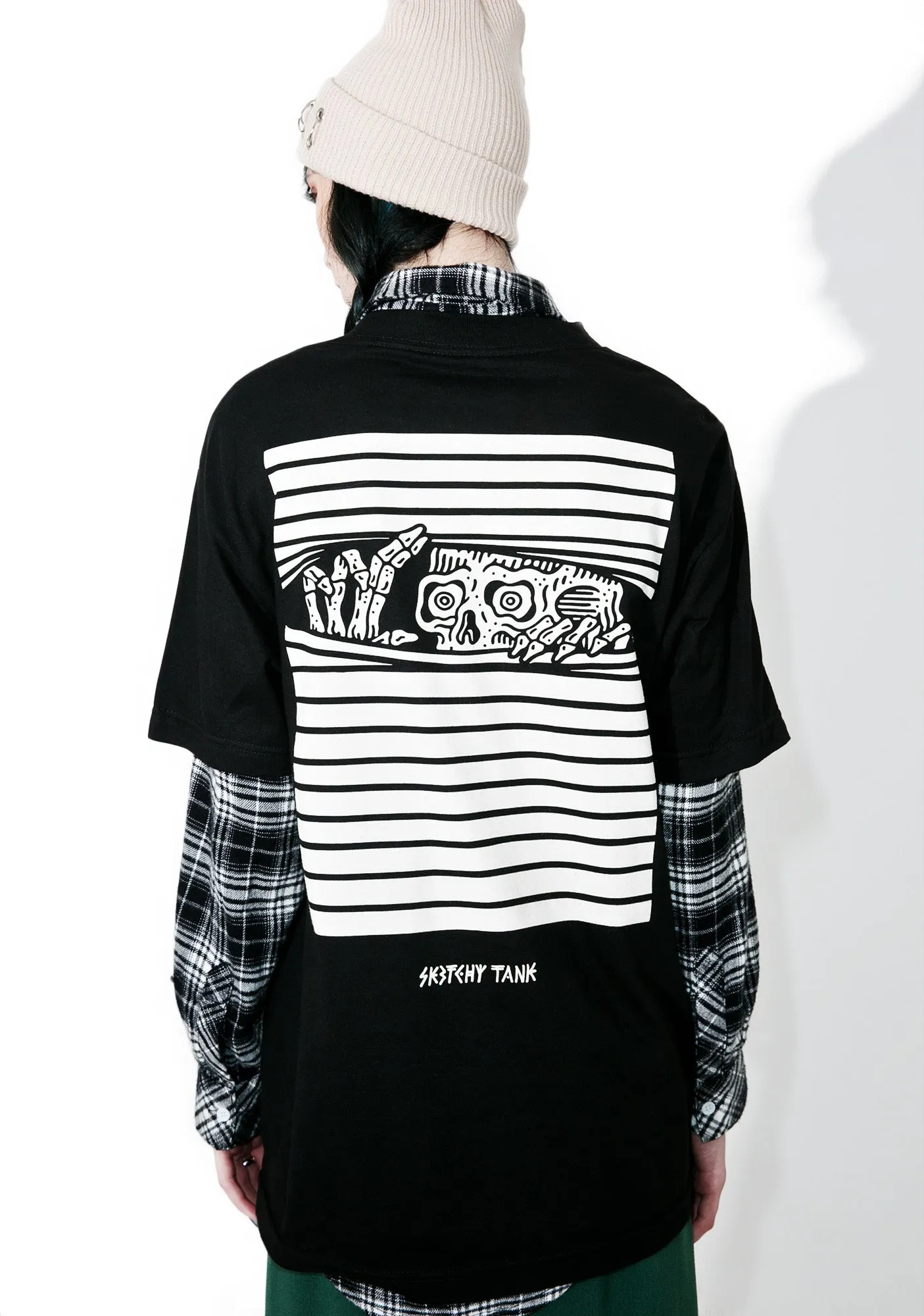 Peeking Tee sold by Dolls Kill product image thumbnail 4