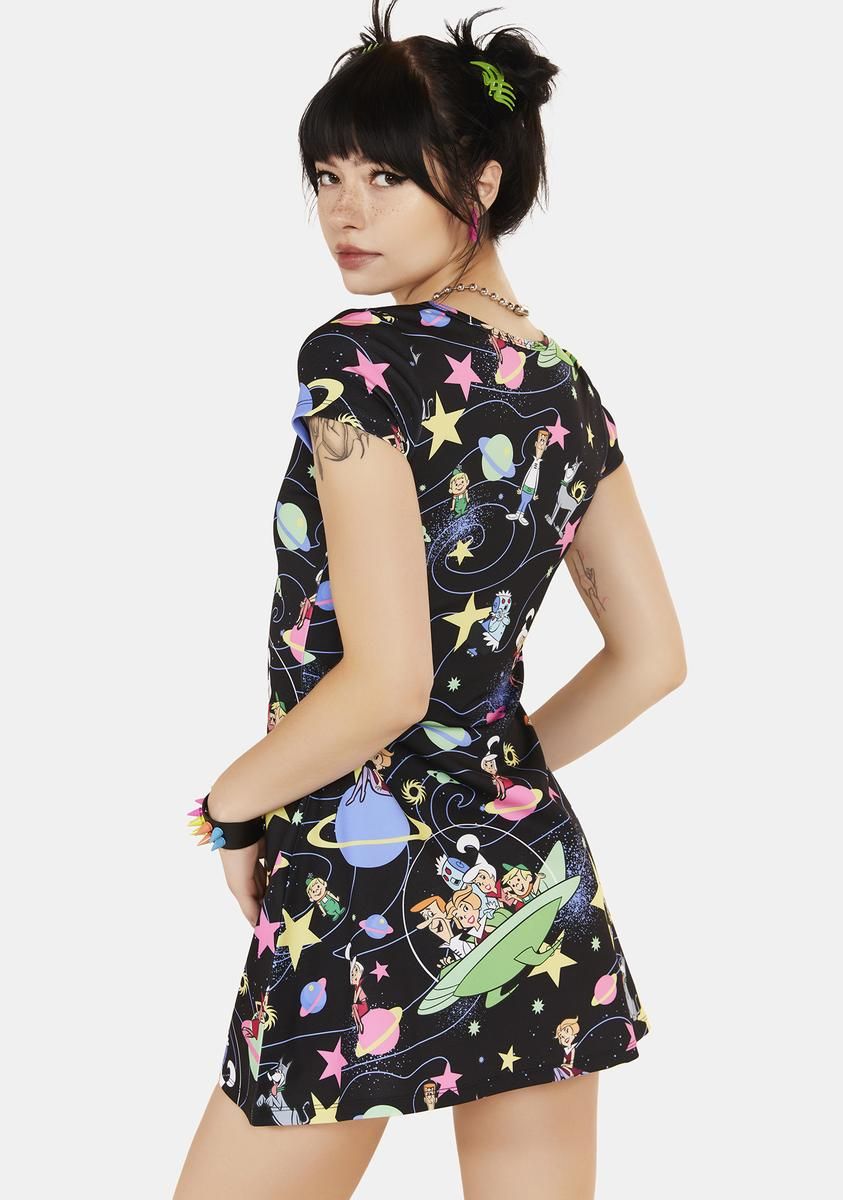 Cosmic Teen Queen Mini Dress sold by Dolls Kill product image thumbnail 4