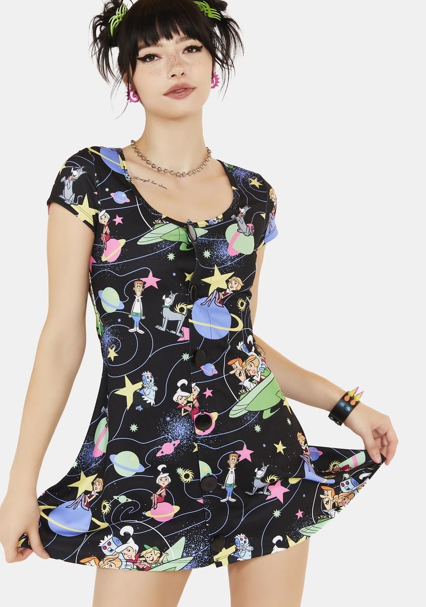 Cosmic Teen Queen Mini Dress sold by Dolls Kill