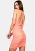 Sunkist Earn My Attention Ruched Mini Dress sold by Dolls Kill