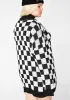 Baddie Square Me Up Checkered Cardigan sold by Dolls Kill
