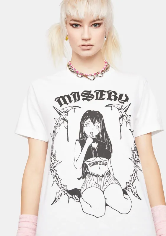 On Your Knees Graphic Tee sold by Dolls Kill