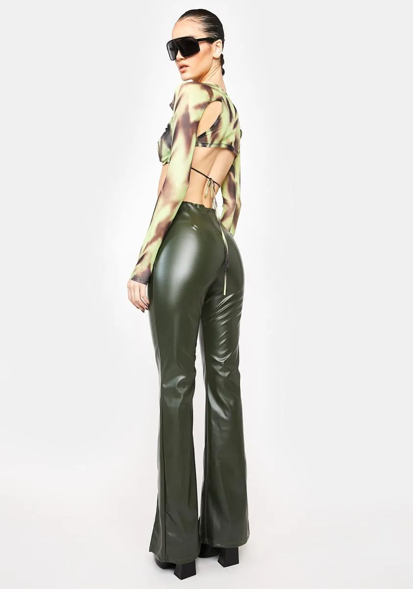 Prized Pick Vegan Leather Pants sold by Dolls Kill product image thumbnail 4