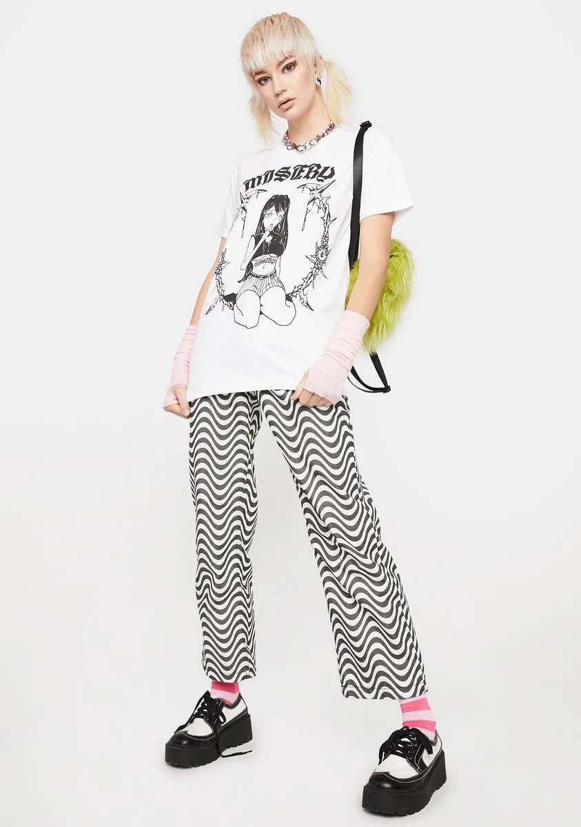 On Your Knees Graphic Tee sold by Dolls Kill product image thumbnail 3