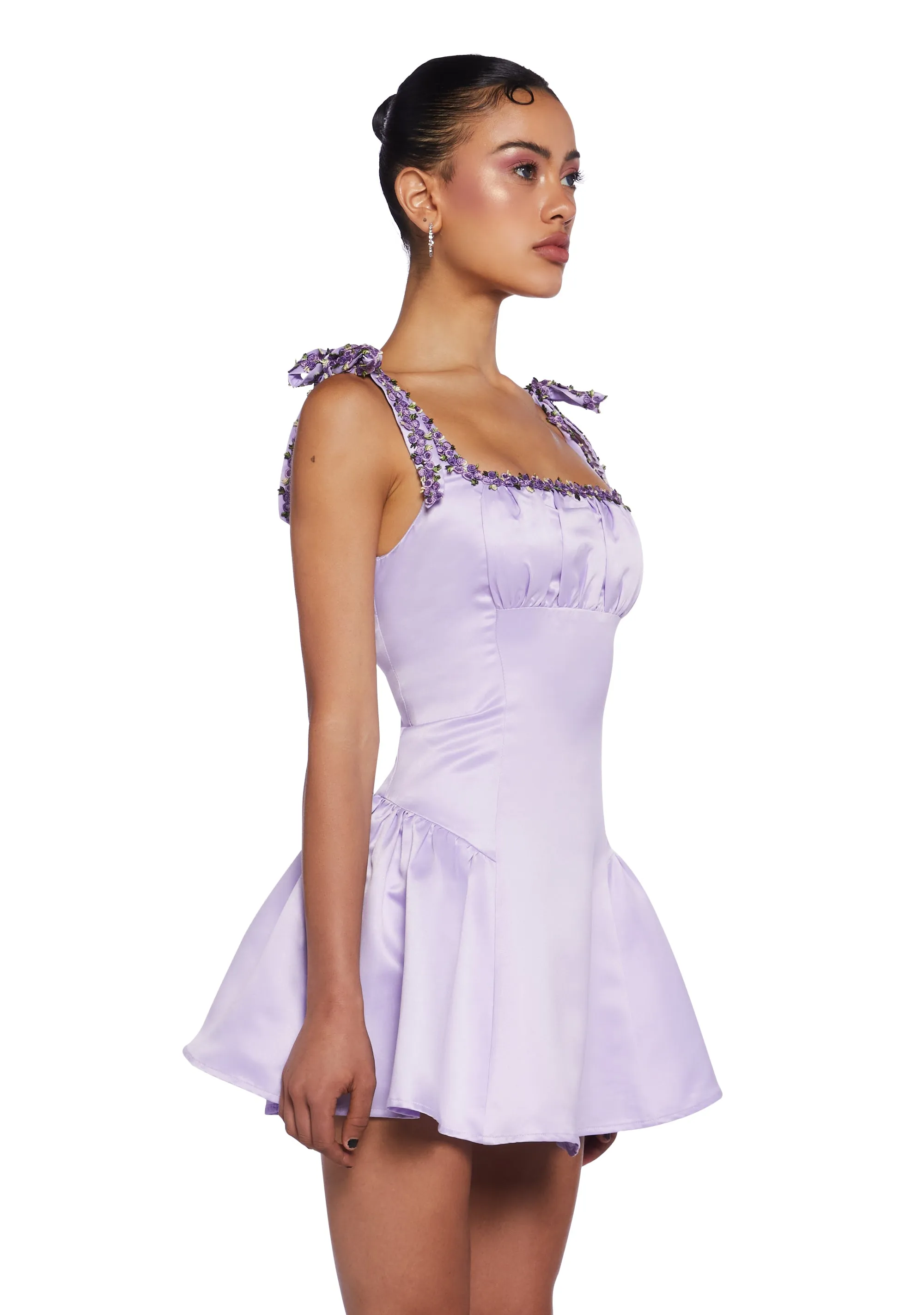 Mayfair Residence Mini Dress - Lavender sold by Dolls Kill product image thumbnail 3