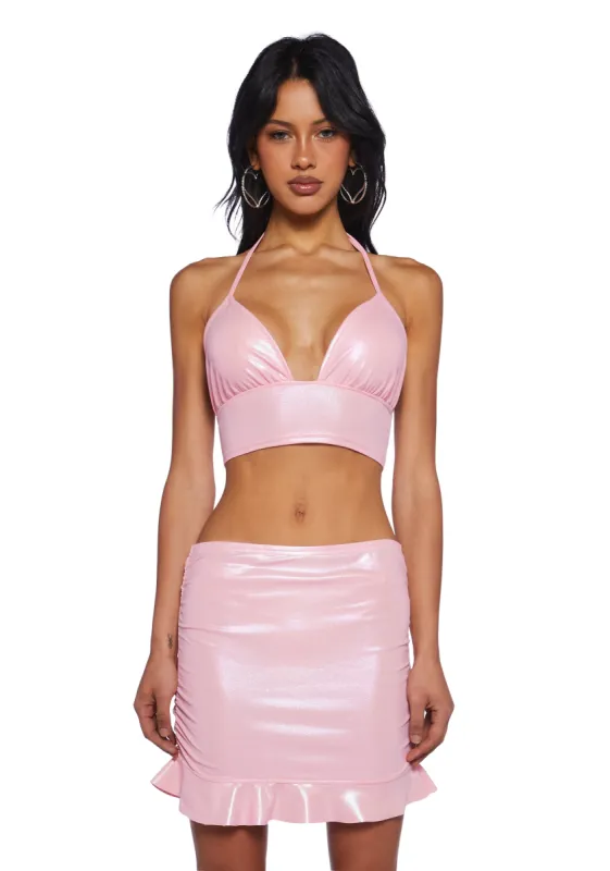 Stolen Spotlight Skirt Set sold by Dolls Kill